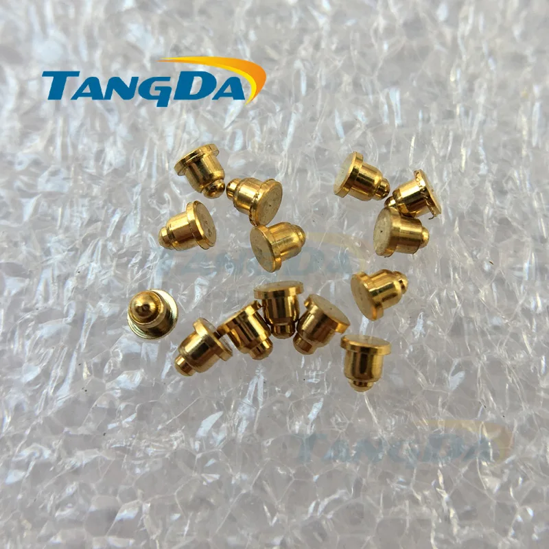 Tangda 1000 шт. 2*2 мм D пружинный зонд PCB тестовый штифт направляющего штифта высокого