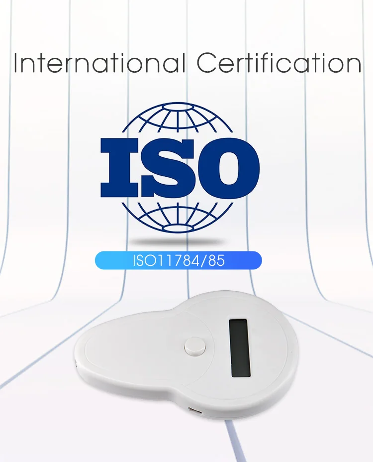 ISO FDX-B Pet RFID считыватель чипов OLED дисплей портативный сканер микрочипов животных 134,2 кГц rfid считыватель для собак кошек рыб