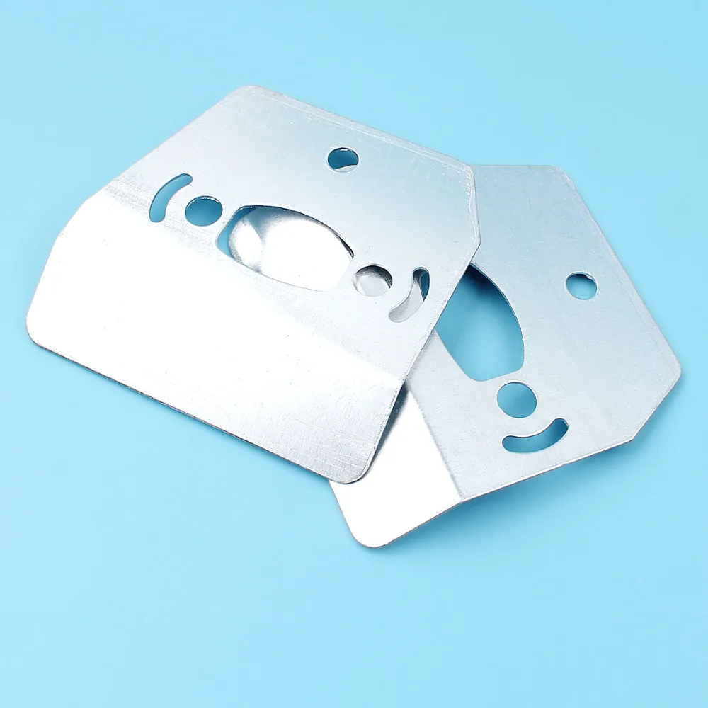 

2Pcs/lot Muffler Exhaust Silencer Heat Shield Pan For Husqvarna 36 41 136 137 141 142 Chainsaw # 530 06 94 15