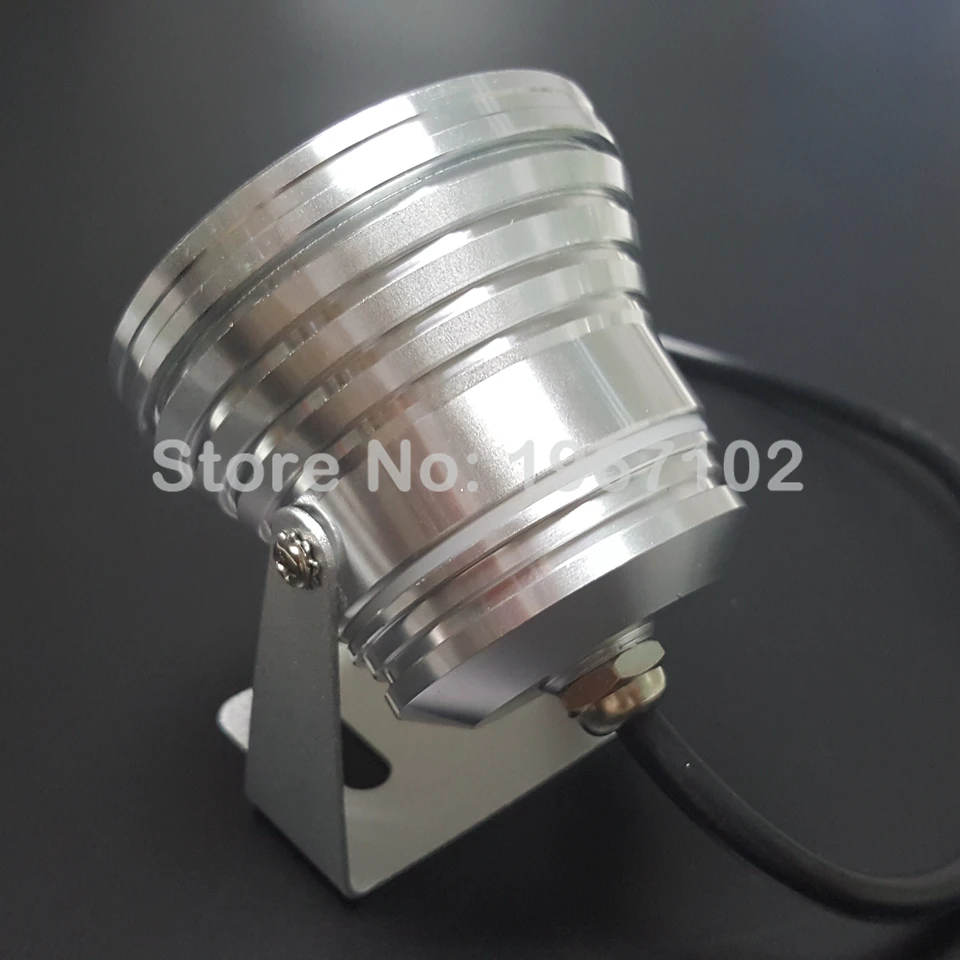 Меняющий цвет светодиодный подводный светильник 16 цветов RGB 10 Вт 12 В постоянного