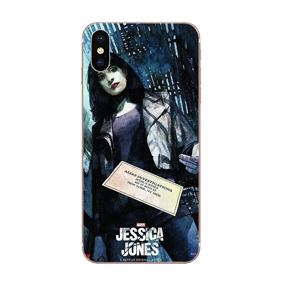 Мягкие чехлы из ТПУ кожи чехол Джессика Джонс коллаж для Galaxy J1 J2 J3 J330 J4 J5 J6 J7 J730 J8 2015