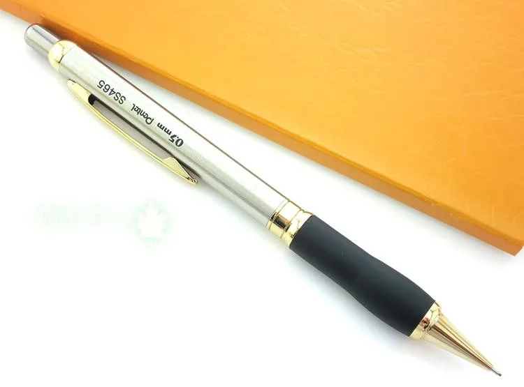 PENTEL металлический механический карандаш 0,5 мм Япония импортирует Высокое качество Профессиональные нержавеющая сталь оболочки 1 шт