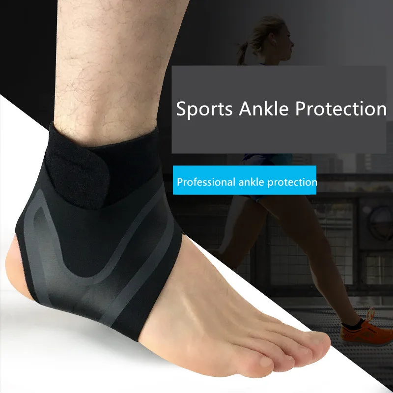 Регулируемый эластичный поддерживающий лодыжку дышащий фиксатор голеностопа