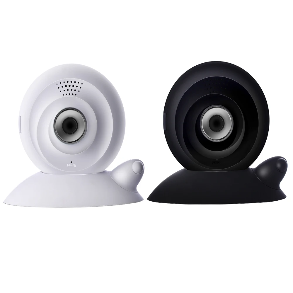 360 умный панорамный WI-FI HD IP Камера с улиткой перспективы 2 Way аудио домофон с изображения в реальном времени видео наблюдения с помощью бесплатного приложения