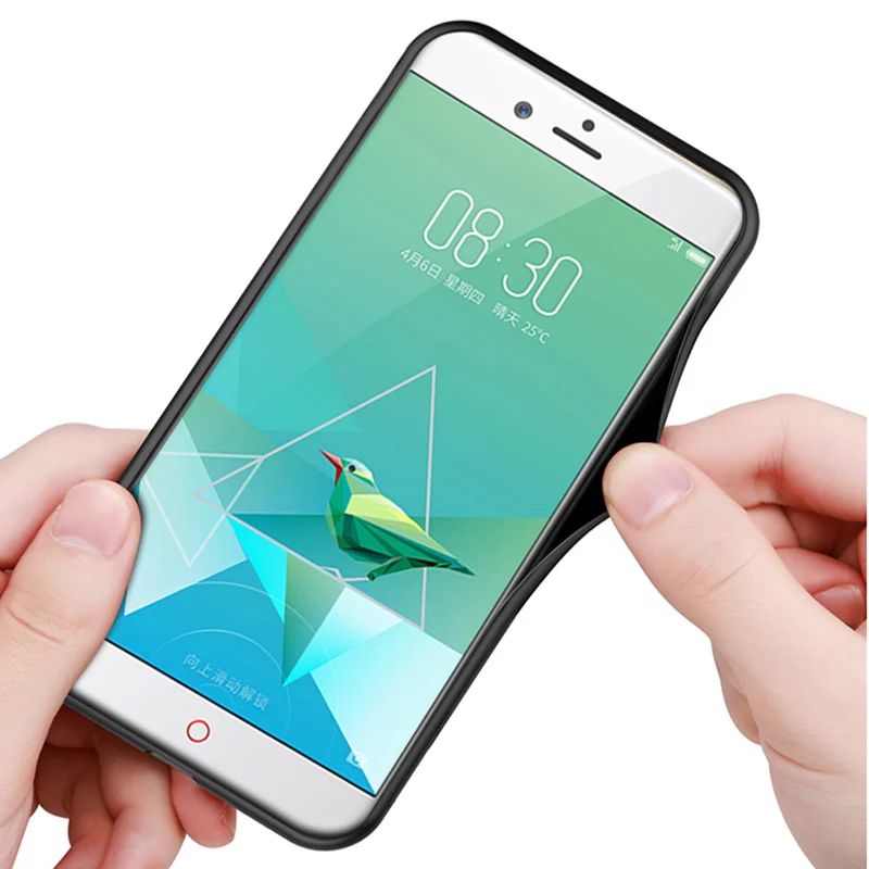 Чехол для Nubia Z17 Mini, роскошный чехол из закаленного стекла+ мягкая задняя крышка с краями 5,2 ''для Nubia Z17Mini z 17 mini, чехол для телефона s shell