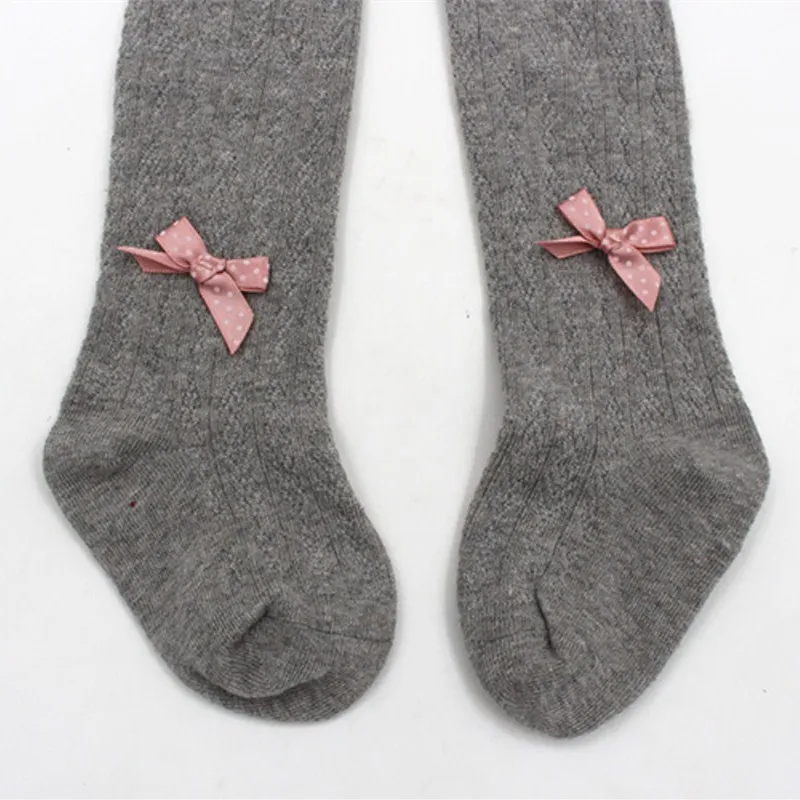 

5 Colors Children Girl Cotton Warm Pantyhose Spring Autumn Winter Solid Pure Color Girl for 0-2 Years Warm