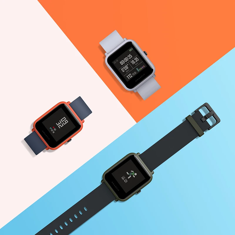 Английский Новый оригинальный Xiaomi Huami Amazfit умные часы Bip бит темп Lite Молодежная
