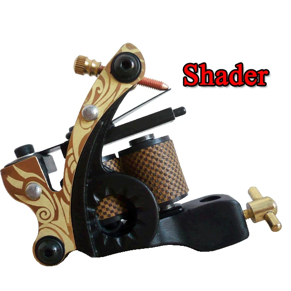 Профессиональный набор для татуировок 2 шт. пулеметы линейка растушевки иглы