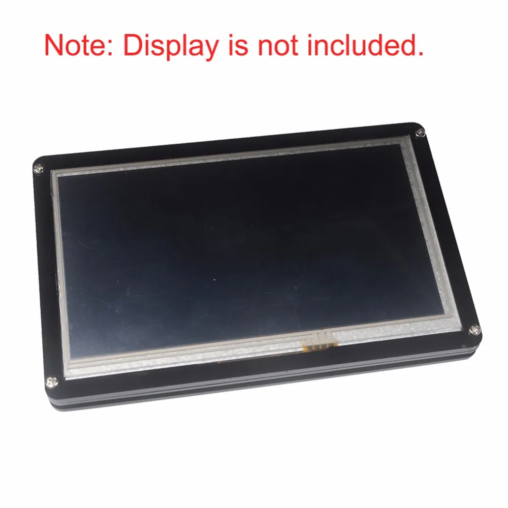 7,0 дюйма черный акриловый Nextion чехол Корпус для Nextion Enhanced 7,0 ''HMI сенсорный ЖК-дисплей модуль FZ1752E-C