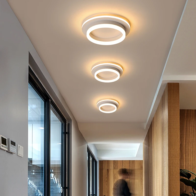 

Modern Led Ceiling Lights For Hallway Porch Balcony Bedroom Living Room Surface Mounted Square/Round LED Ceiling Lamp