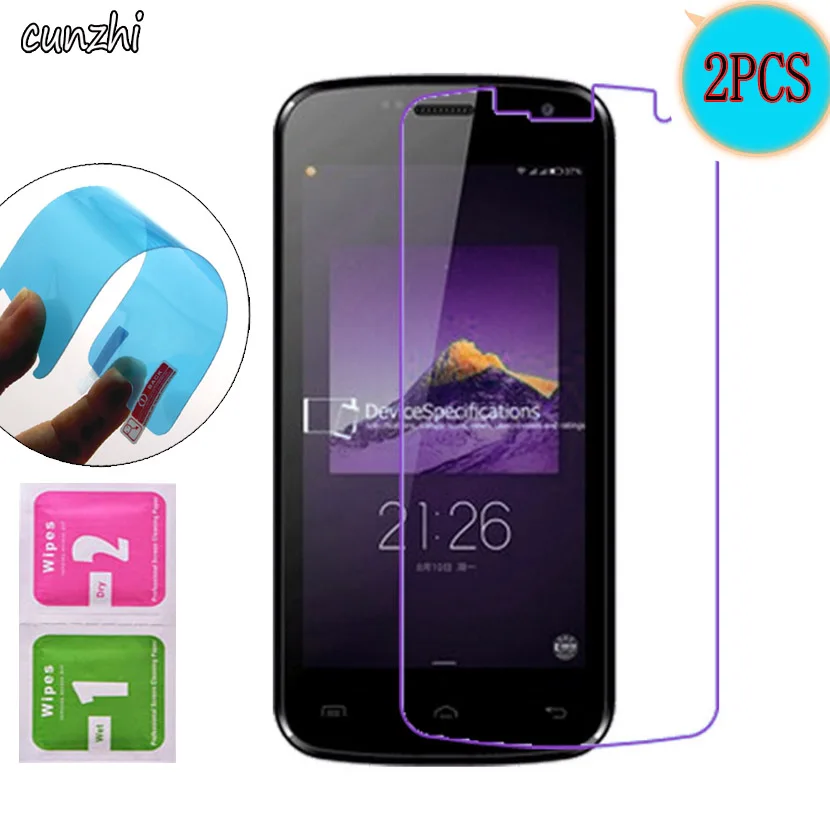 2 шт./лот мягкая Ультрапрозрачная ТПУ нано-покрытая закаленная Взрывозащищенная