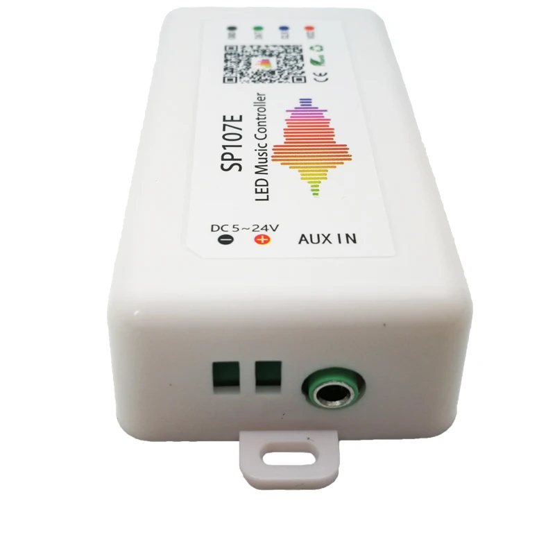 Светодиодный пиксельный контроллер с Wi Fi RGB SP107E Bluetooth музыка SPI TTL для WS2812B WS2811 SK6812