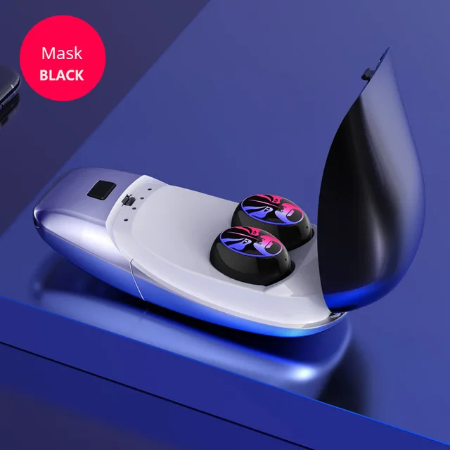 Bluetooth наушники 5 0 E8 TWS Беспроводные Наушники Hi Fi 6D стерео Handsfree управление