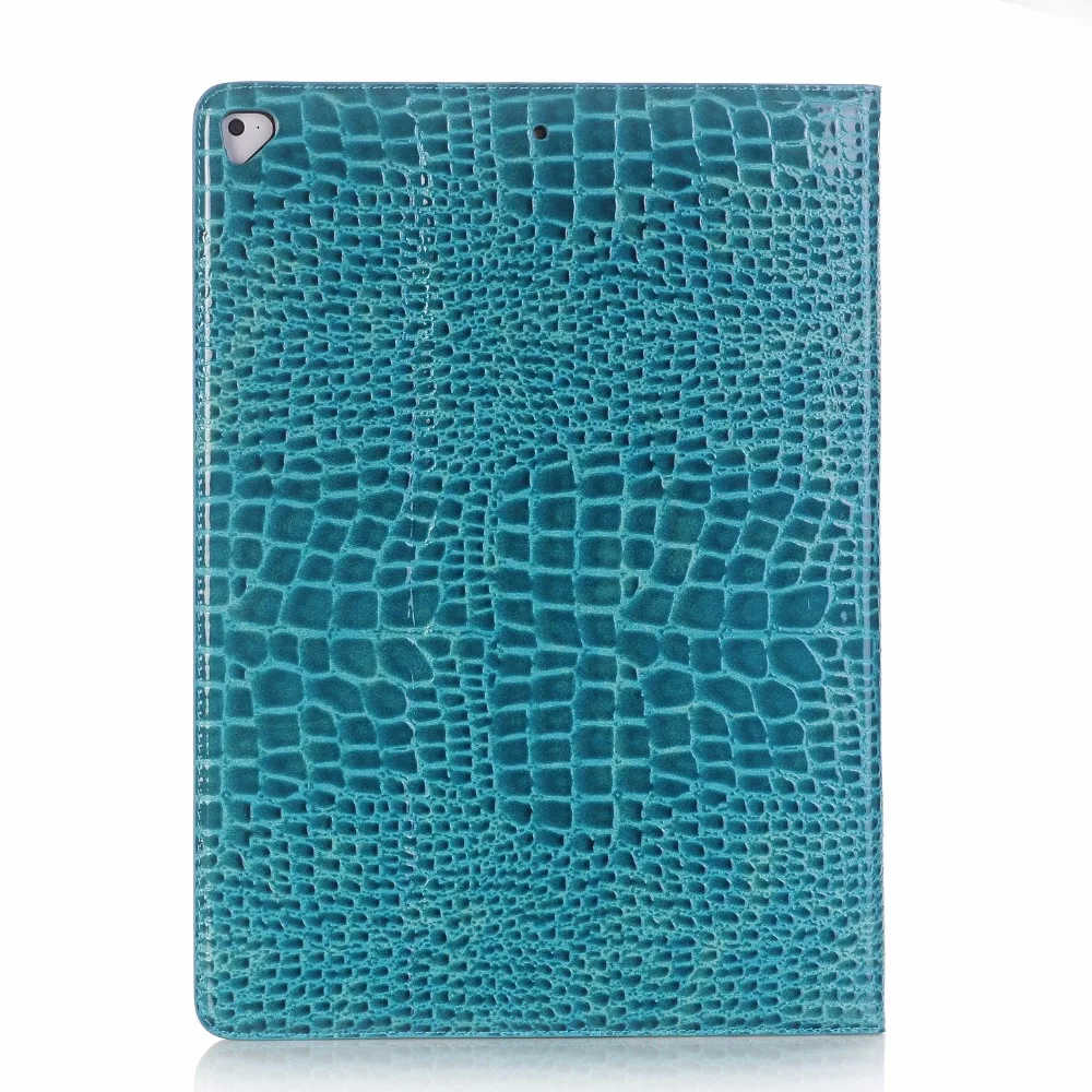 Чехол для iPad Pro 12,9 дюйма из крокодиловой кожи Модный деловой чехол для Apple Smart Cover подставка держатель для карт