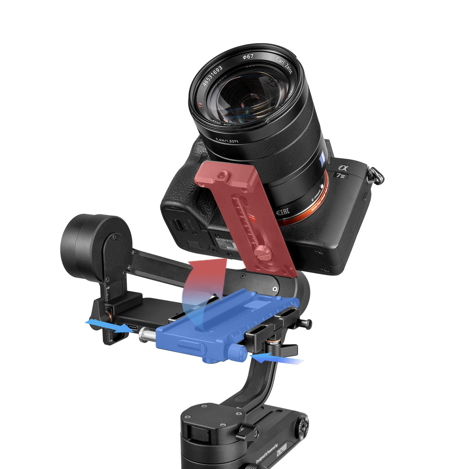 ZHIYUN weeball LAB 3 осевой Ручной Стабилизатор беззеркальной камеры ручной стабилизатор