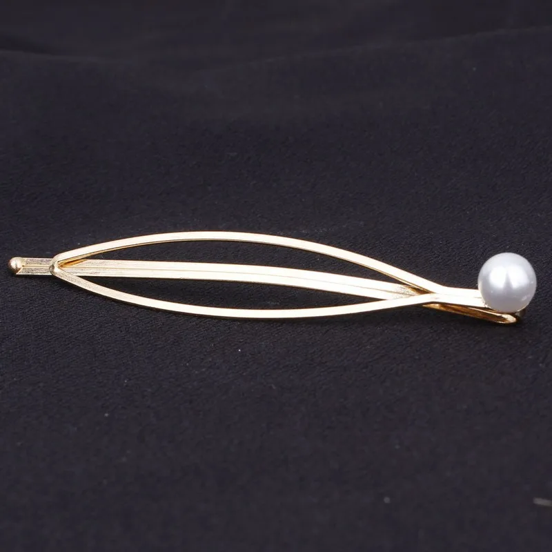 HFXSSSP популярная простая Модная элегантная Золотая Геометрическая жемчужная