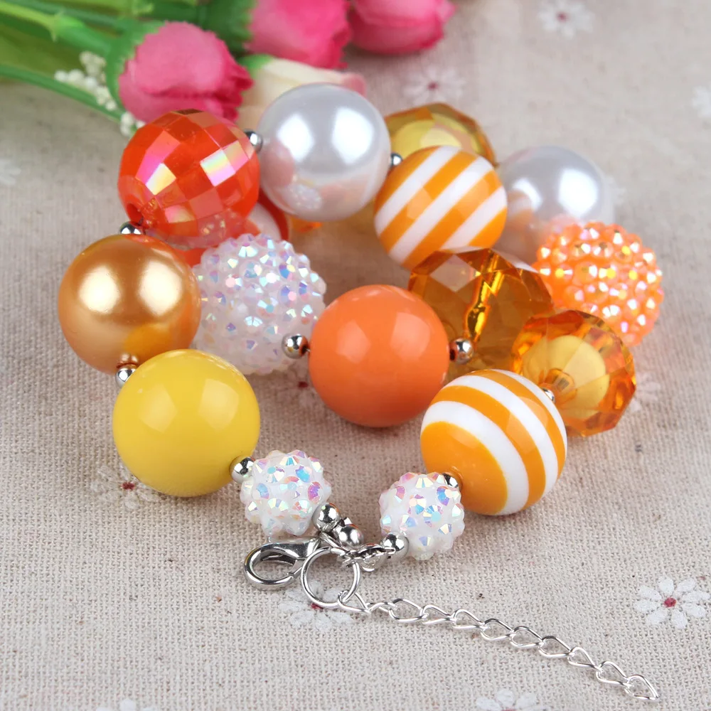 Сделай Сам милые кристаллы желтые бусины для девочек маскарадные наряды