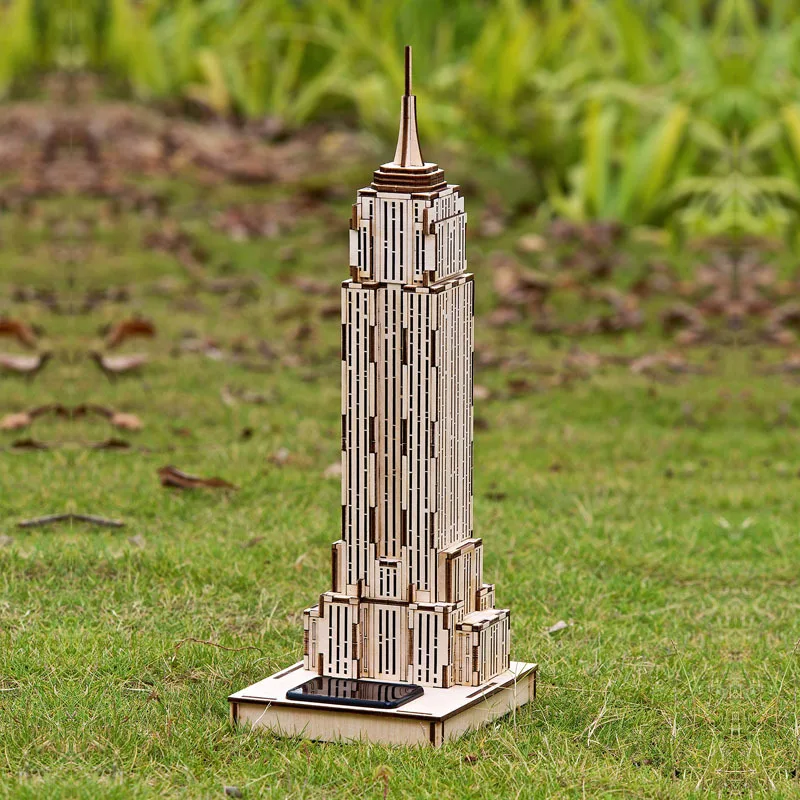 Набор строительных моделей империи государственного здания 3D модель сделай сам