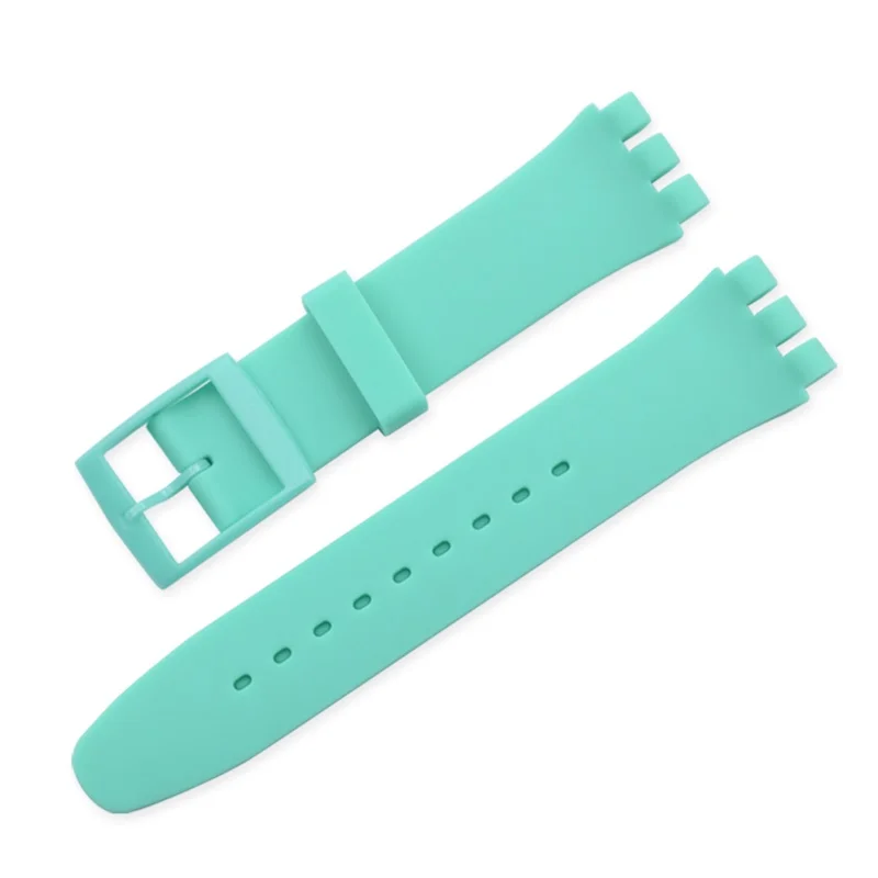 Ремешок для часов образец ремешка Пряжка для SWATCH силиконовый ремешок для часов 12 мм 16 мм 17 мм 19 мм 20 мм резиновый ремешок аксессуары для часов