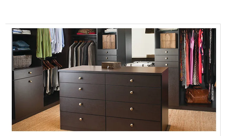 Современный гардеробный Индивидуальный шкаф с выдвижными ящиками для