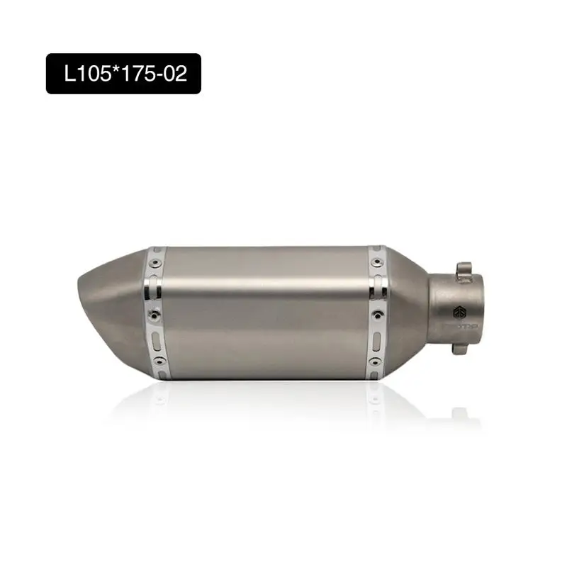 175-02 Alconstar-51 мм модифицированный мотоцикл Akrapovic глушитель выхлопной трубы Escape Moto Dirt Bike GSR 600 MSX 125 TRK 502 SV650 Scrambler - Цвет: 175-02