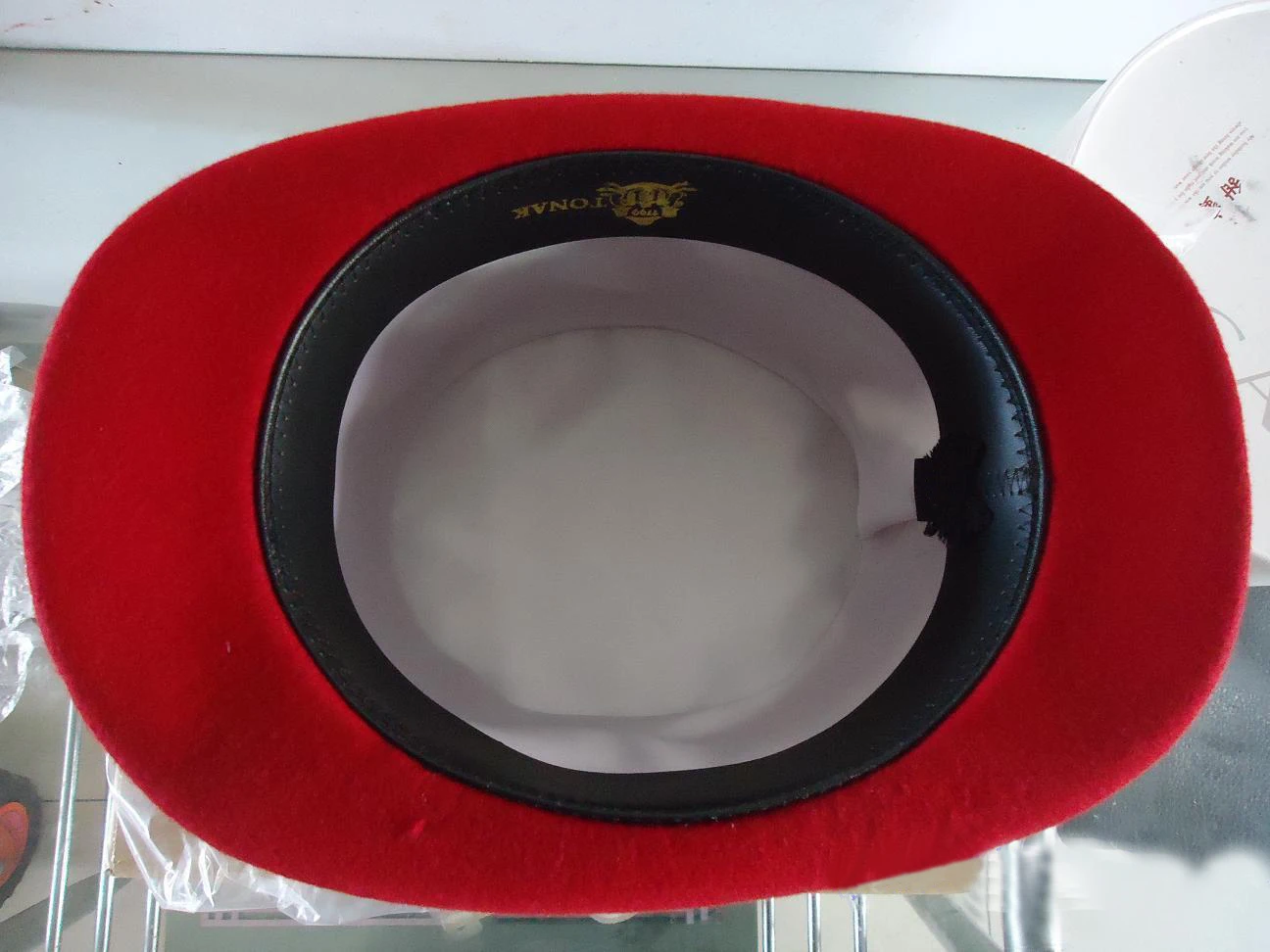 

LUCKYLIANJI Women's Men High Round Flat Top Mountain Chicken Feathers Wool Felt Magician President Lincoln Gentleman Bowler Hat