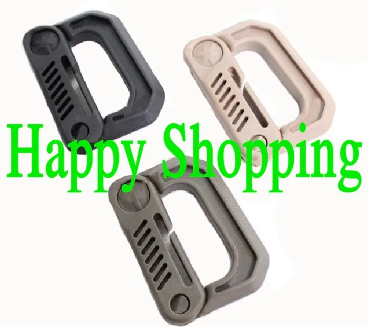

New type tactical multifunctional quick release D ring mount buckle Black /Sand /OD