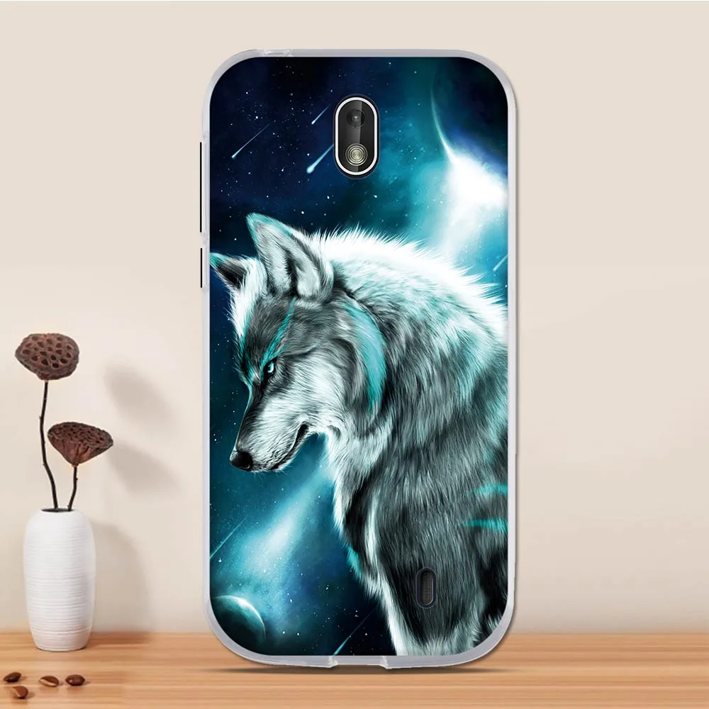 Чехол для Nokia 1 силиконовый чехол ТПУ Мягкий 3D Рисунок Funda для Nokia1 Nokia 1 Капа чехол для телефона для Nokia 1 защитный чехол