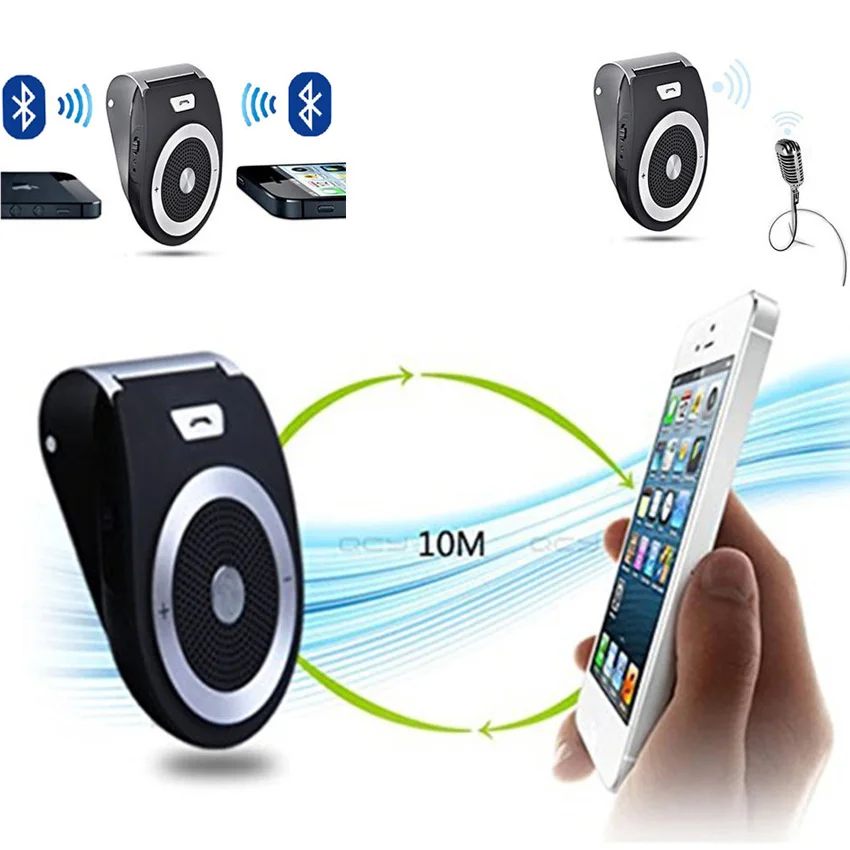 Автомобильный комплект ANLUD Bluetooth с солнцезащитным козырьком беспроводной стерео