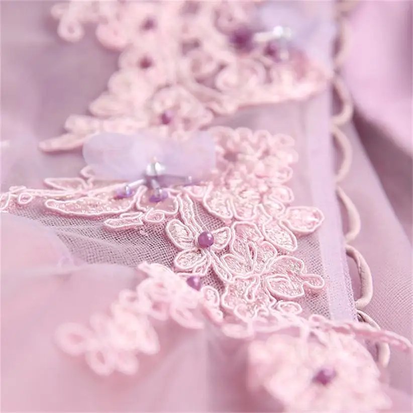 2017 Очаровательное платье с V-образным вырезом для подружки невесты выпускного