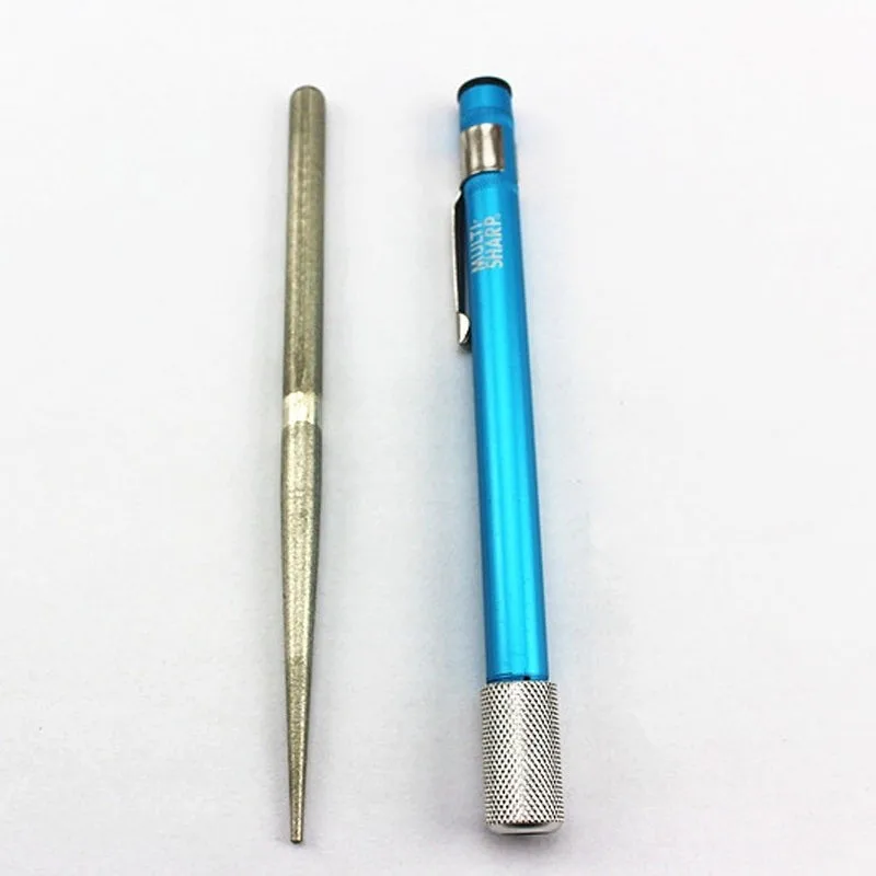 1 шт. безопасная точилка для ножей камень портативная ручка алмазная Ножеточка из