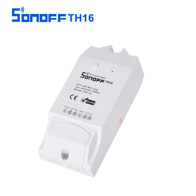 Sonoff умный дом TH10/TH16 переключатель тестовый датчик температуры и влажности Модуль