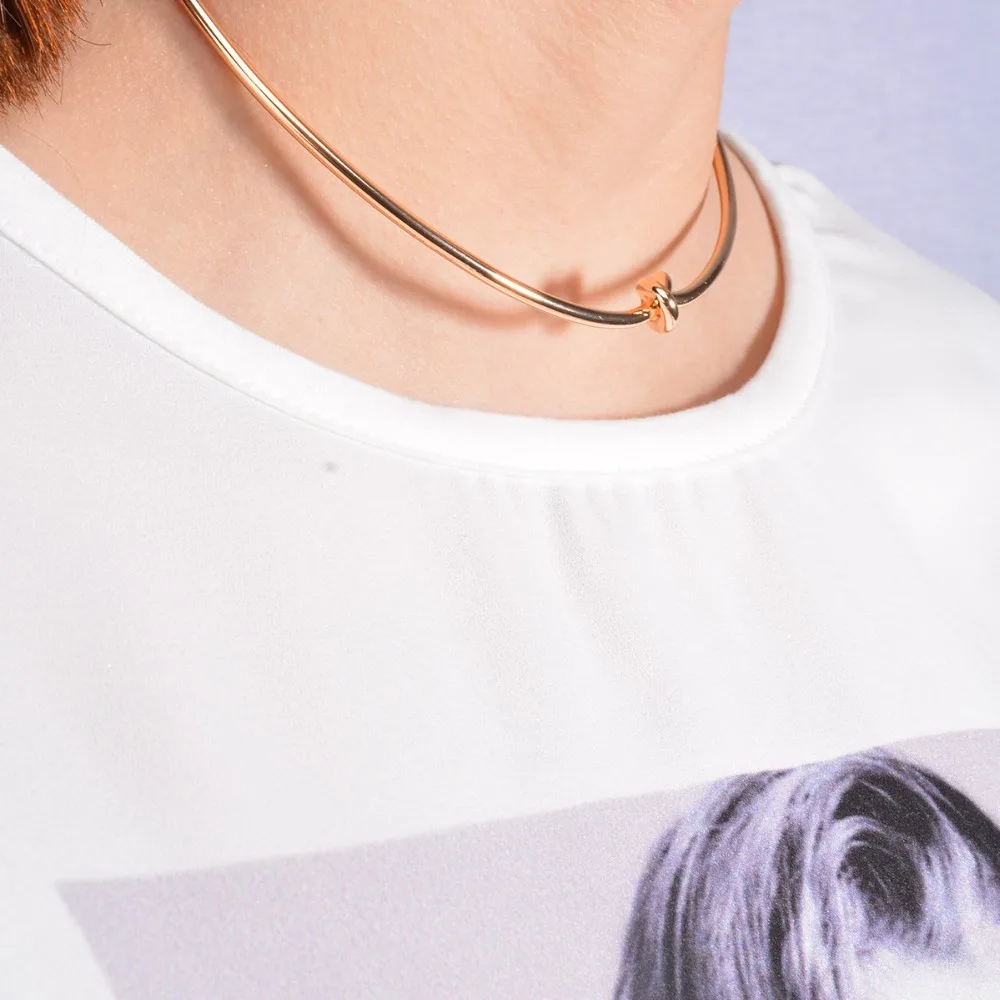 Женское Ожерелье-чокер с открытыми манжетами модное ювелирное изделие в