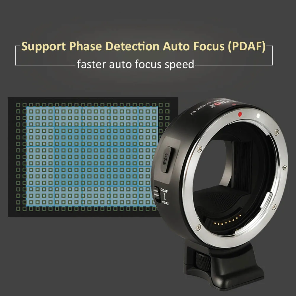 Viltrox EF-NEX IV адаптер для объектива с автофокусом Canon EOS EF EF-S объектив Sony E NEX Full Frame A7 A7R