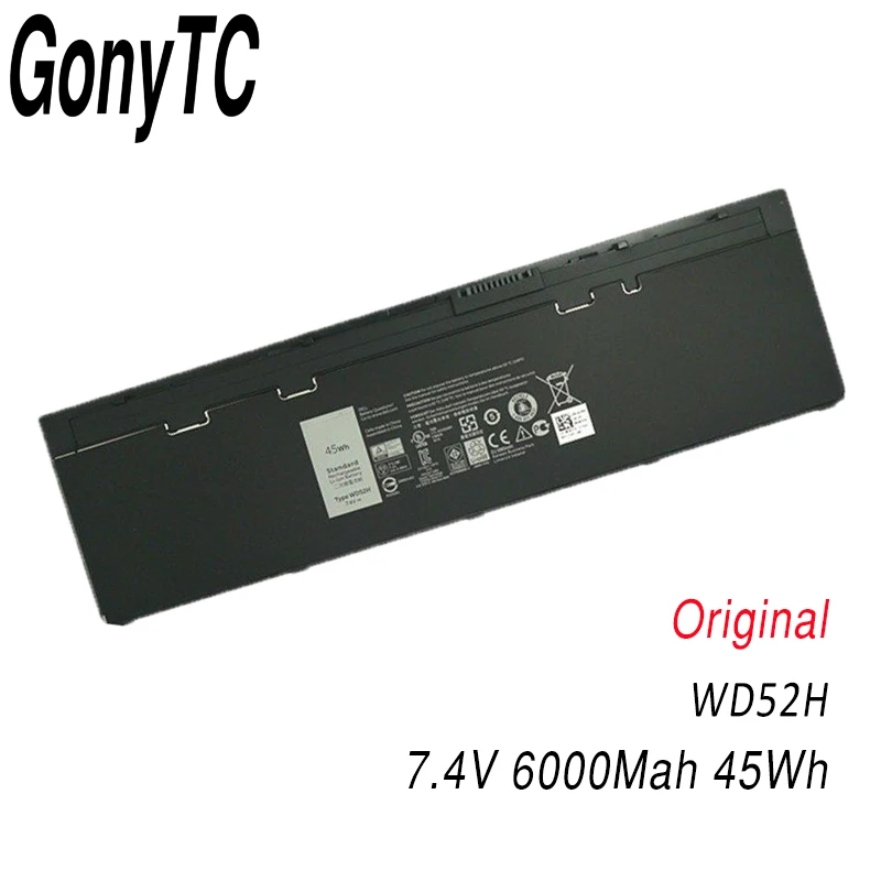 GONYTC WD52H VFV59 ноутбук Батарея для DELL Latitude E7240 E7250 W57CV 0W57CV GVD76 VFV59 Батарея 7,4 V 45WH