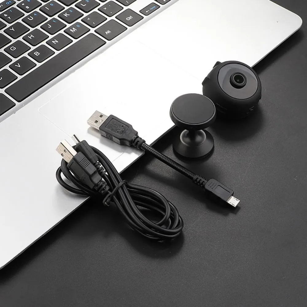 Small Camcorder Round 1080P High Definition WiFi Motion Detection Cloud Storage Video Recorder Camera | Электроника