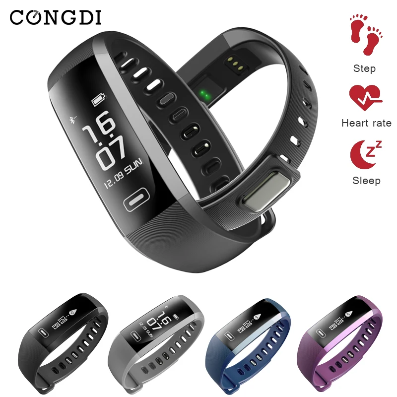 Congdi оригинальный R5 PRO умный Браслет Heartrate кровяное давление оксиметр кислорода