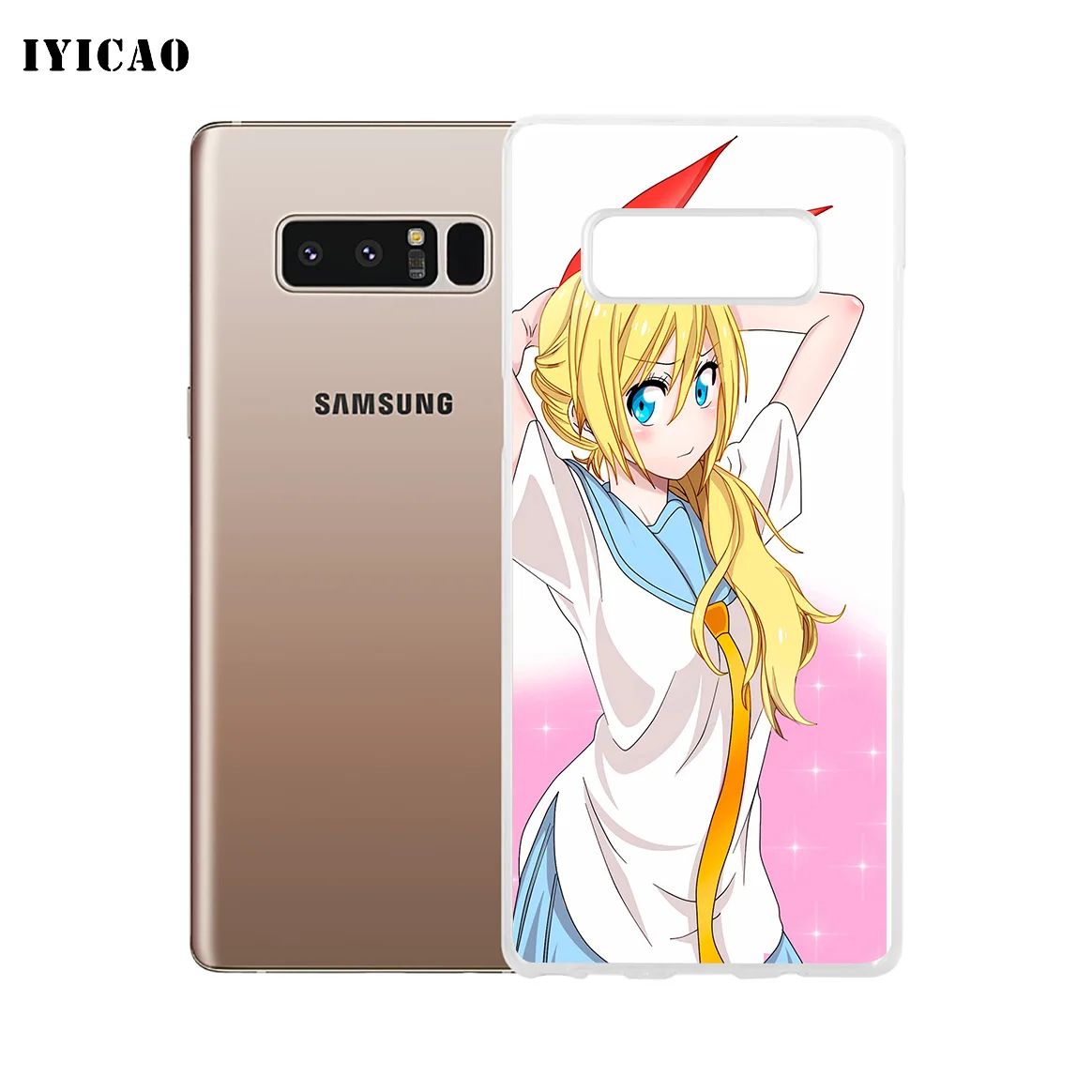 IYICAO Nisekoi мультфильм мягкий силиконовый чехол для телефона samsung A5 A6 плюс A7 A8 A9 J3 J5 J7