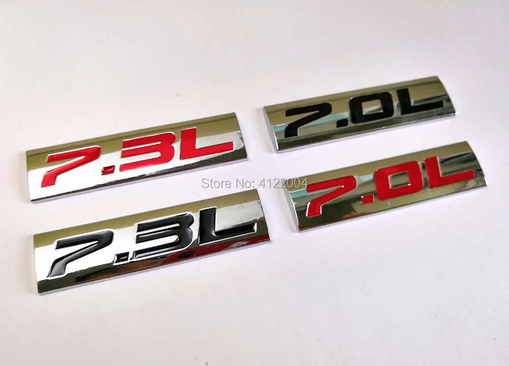 7.0L 7.3L энергетическая эмблема наклейка на багажник Наклейка для CHEVROLET FORD DODGE TOYOTA