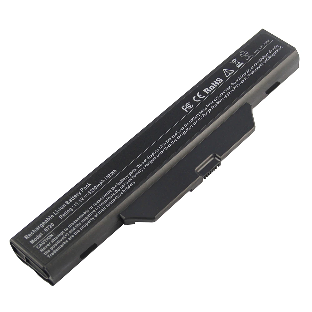 

5200mAh for HP COMPAQ Laptop battery Business Notebook 6720 6720s 6730s 6730s 6735s 6820s 6830s Series GJ655AA HSTNN-IB51