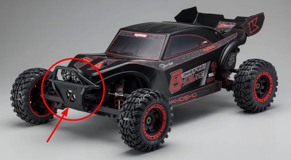 Передний бампер Kyosho 1/7 Rc|Детали и аксессуары| |