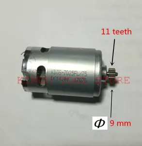 Сменный двигатель с 11 зубьями RS-550 14,4 В для электродрели BOSCH GSR14.4-2-LI 2 GSR18-2-LI 18 в