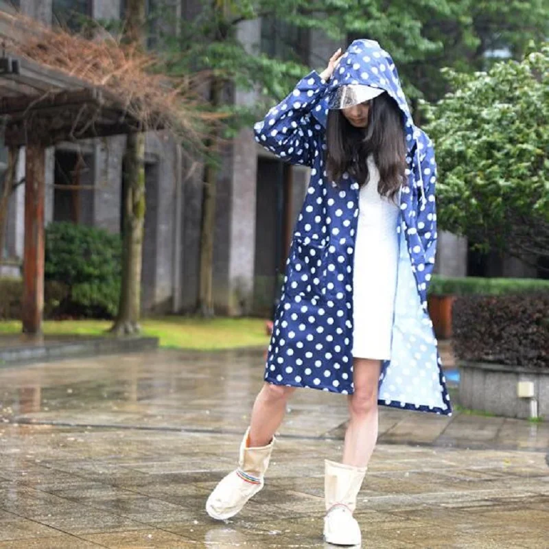 Модные дождевики для женщин пончо дождевик прогулок водонепроницаемый плащ от