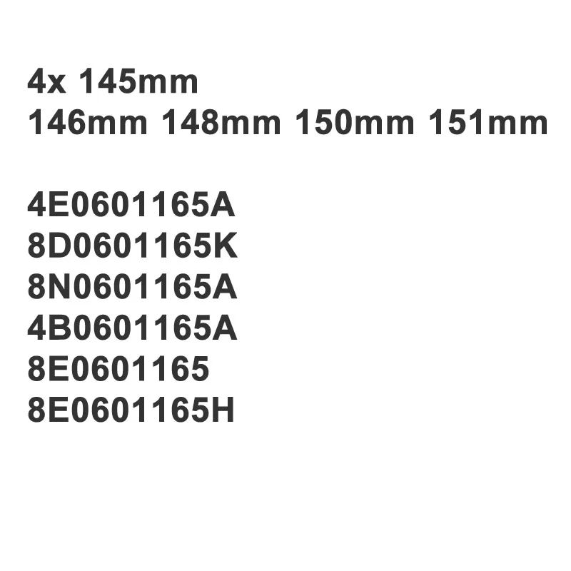4x145 мм 146 148 150 151 авто колеса Кепки 4E0601165A 8D0601165K 8N0601165A 4B0601165A 8E0601165 8E0601165H|badge badges|badge