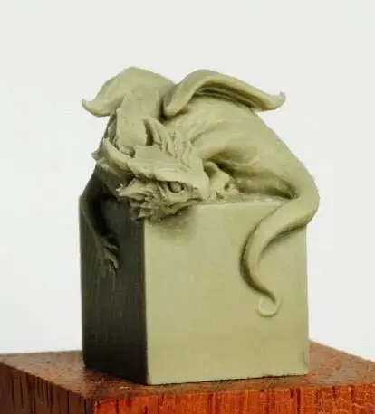 Набор фигурок из смолы WF2018 неокрашенный набор с милым драконом для