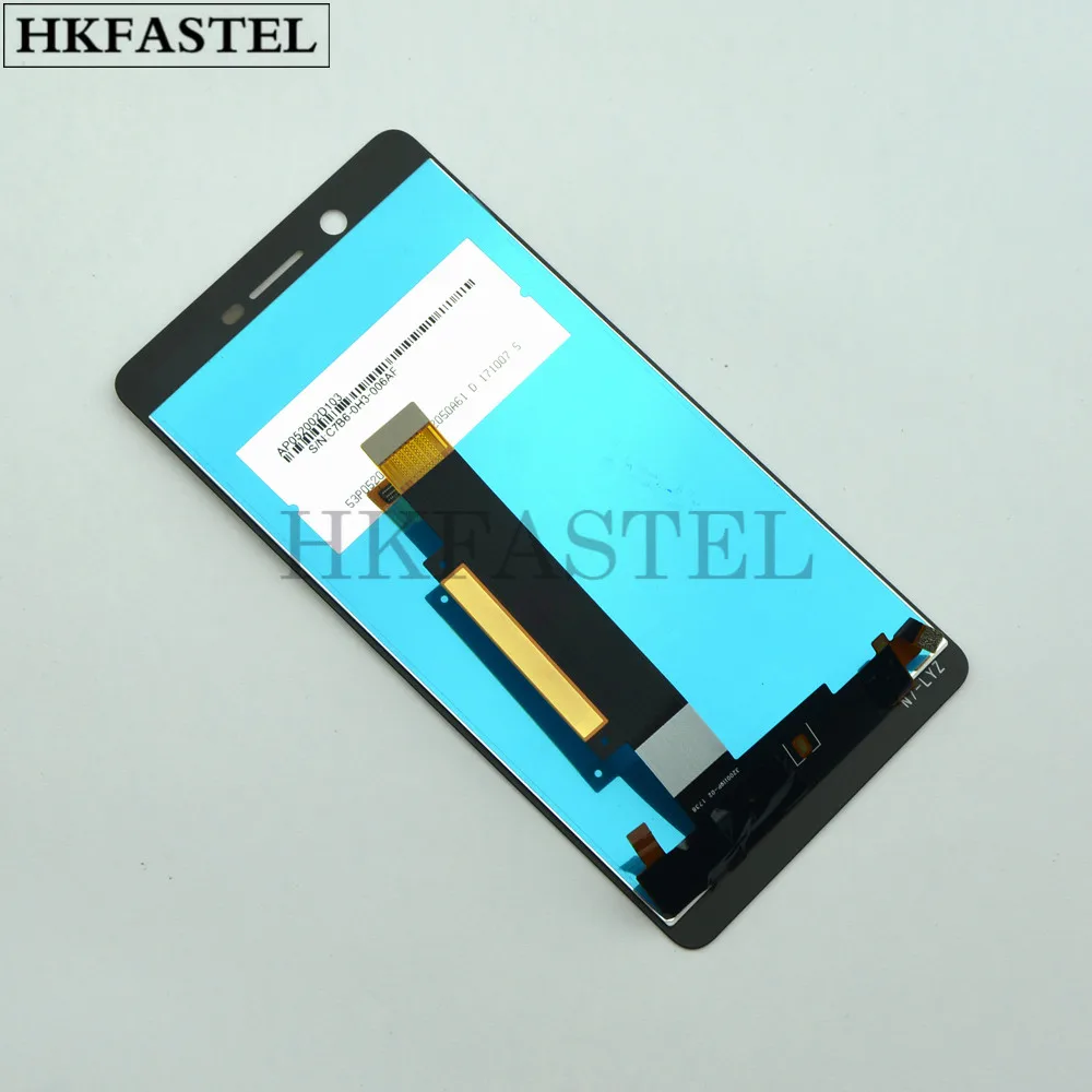 HKFASTEL Original LCD Screen Digitizer Display For Nokia 7 Nokia7 N7 Touch screen Repair Replacement + tools | Мобильные телефоны и