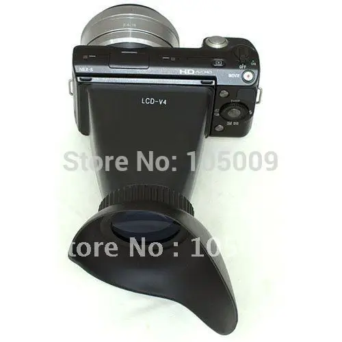2.8x ЖК видоискатель Лупа для SONY NEX 3 5 камера|Бленды| |