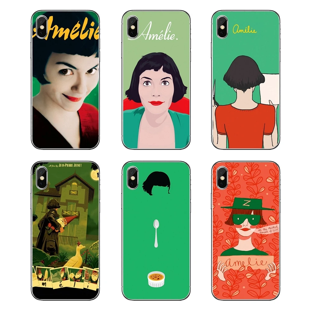 Прозрачные мягкие чехлы Amelie Франция Криминальное чтиво плакат для Xiaomi mi A1 A2 5X6X8 lite