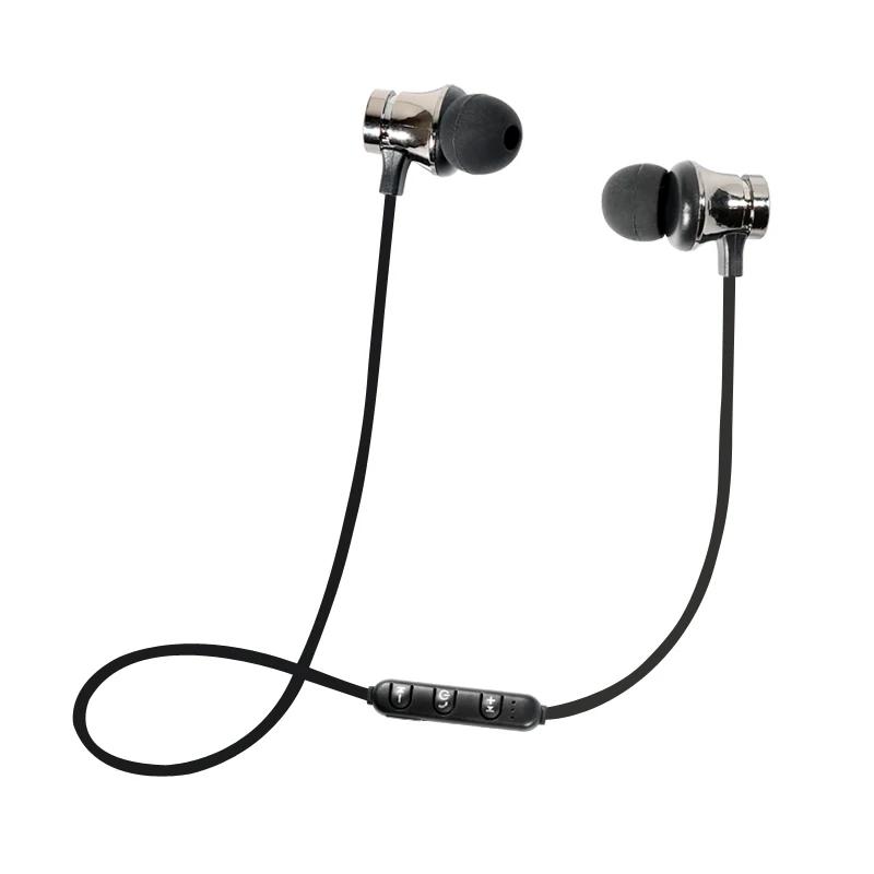 Gun colour Bluetooth наушники беспроводные наушники стерео спортивные наушники с гарнитура Bluetooth с микрофоном для iPhone Xiaomi samsung - Цвет: Gun colour