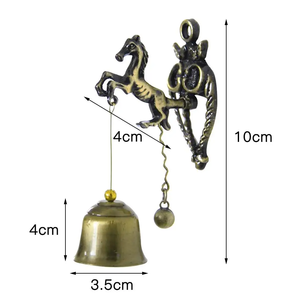 Металлический дверной звонок в виде животного ретро Ностальгический магазин
